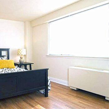 Ice Air - Installations - Vertical Exposed Fan Coil Unit - bedroom
