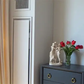 Ice Air - Installations - Vertical Stack WSHP - dresser