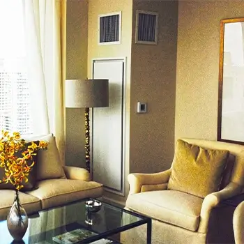 Ice Air - Installations - Vertical Stack WSHP - livingroom 3