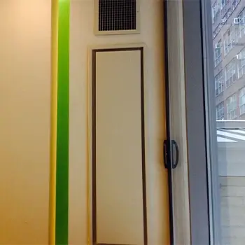 Ice Air - Installations - Vertical Stack WSHP - yogaroom