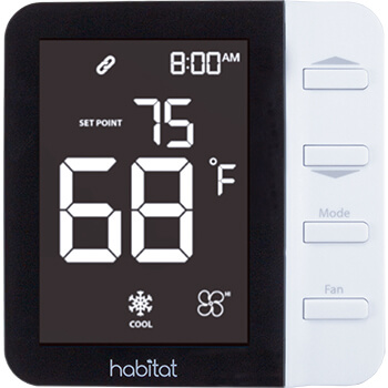 Ice Air - Product - AccuZone Thermostat - Habitat Thermostat