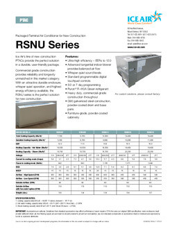 RSNU Product Sheet