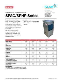 SPAC/SPHP Product Sheet