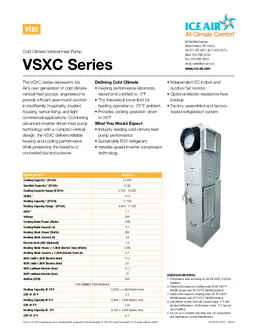 VSXC Product Sheet