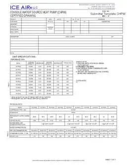 WSHP: CHPW – Submittal