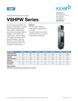 VSHPW Product Sheet
