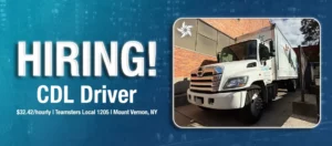 Ice Air is hiring CDL driver